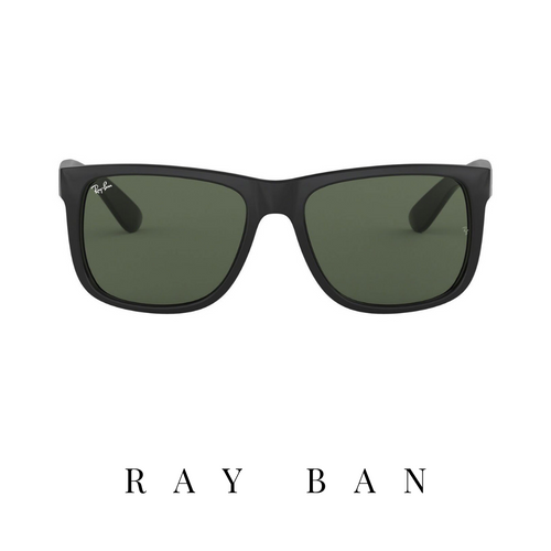 Ray Ban - 'Justin' - Black&Green