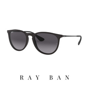 Ray Ban - 'Erika' - Unisex - Black Mat&Grey Gradient