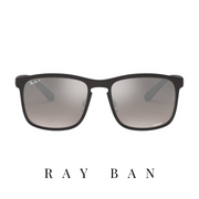 Ray Ban - 'Chromance' - Black Mat&Grey Mirror - Polarized