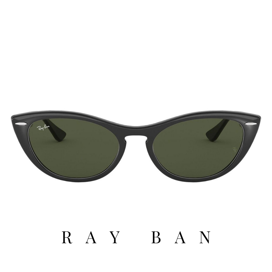 Ray Ban - 'Nina' - Cat-Eye - Black&Green