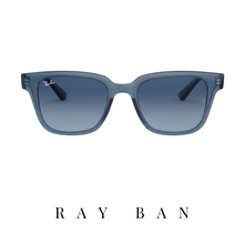 Ray Ban - Square - Unisex - Transparent Blue