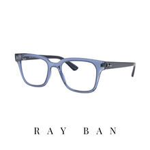 Ray Ban Eyewear - Oversized - Square - Blue Transparent