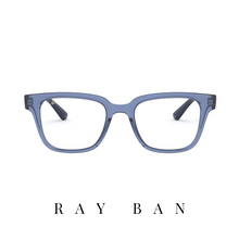 Ray Ban Eyewear - Oversized - Square - Blue Transparent