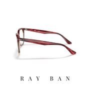 Ray Ban Eyewear - Square - Transparent Bordeaux&Grey