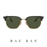 Ray Ban - 'New Clubmaster' - Black/Gold&Green