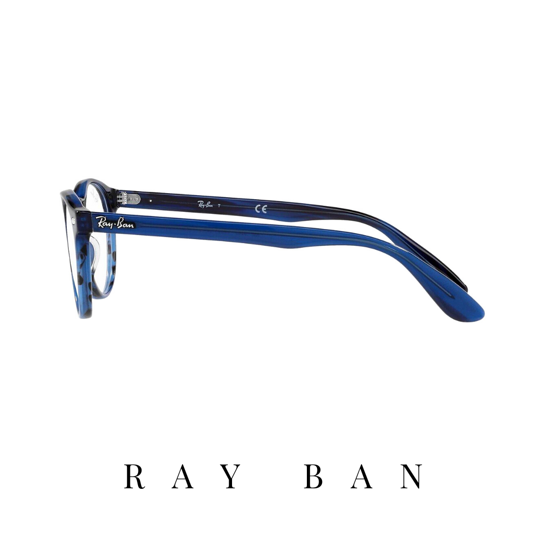 Ray Ban Eyewear - Round - Striped Blue