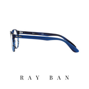 Ray Ban Eyewear - Round - Striped Blue