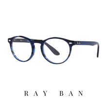 Ray Ban Eyewear - Round - Striped Blue