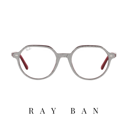 Ray Ban Eyewear - 'Thalia' - Wrinkled Grey/Bordeaux
