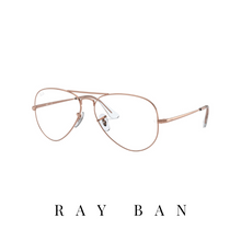 Ray Ban Eyewear - 'Aviator Metal II' - Unisex - Rose-Gold