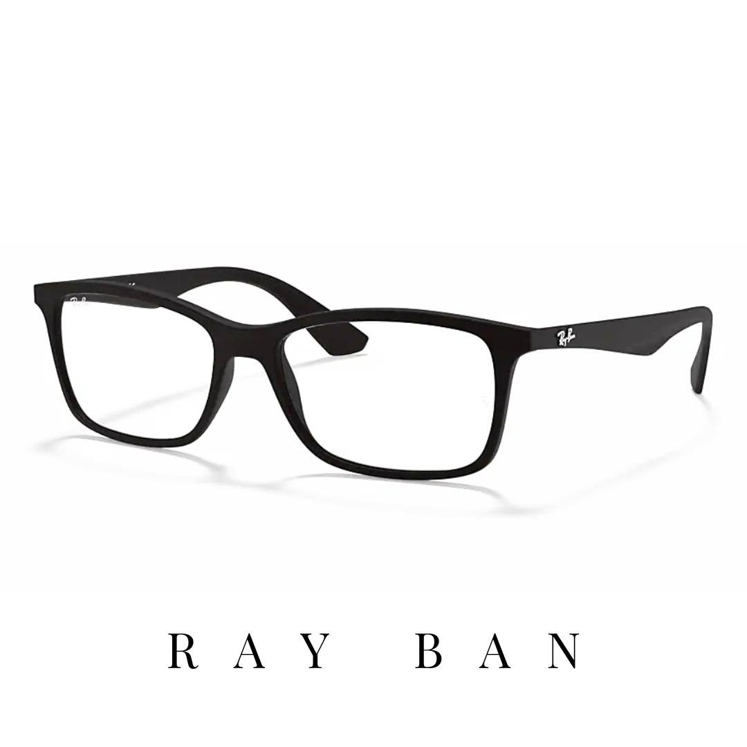 Ray Ban Eyewear - Rectangle - Black Mat