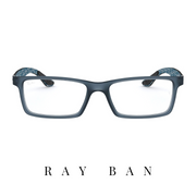 Ray Ban Eyewear - Mini Rectangle - Unisex - Blue&Print