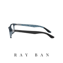 Ray Ban Eyewear - Mini Rectangle - Unisex - Blue&Print