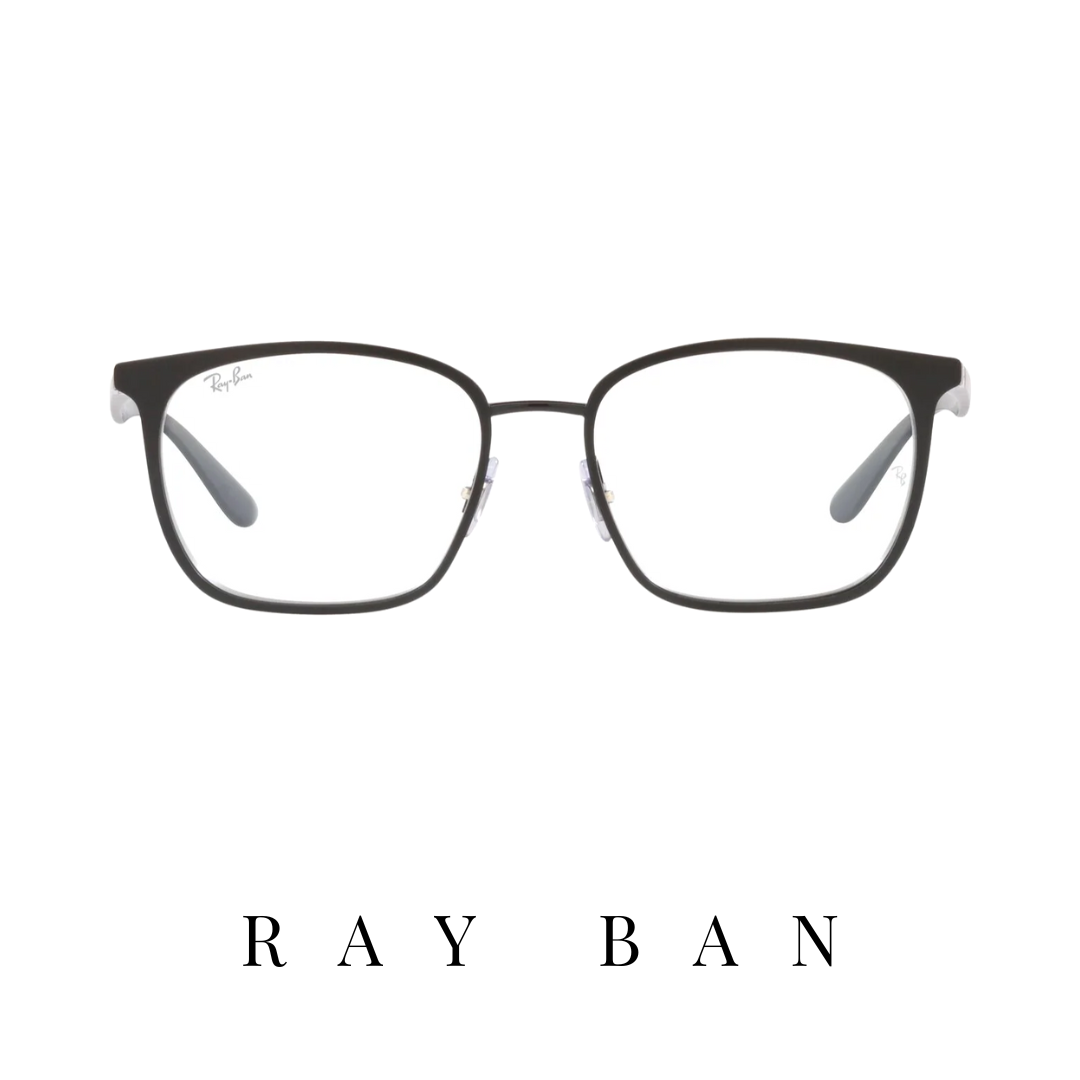 Ray Ban Eyewear - Square - Unisex - Black Mat/Black