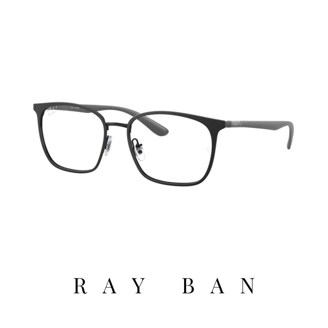 Ray Ban Eyewear - Square - Unisex - Black Mat/Black