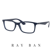 Ray Ban Eyewear - Rectangle - Navy Blue Mat