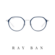 Ray Ban Eyewear - Junior - Irregular - Unisex - Blue/Silver