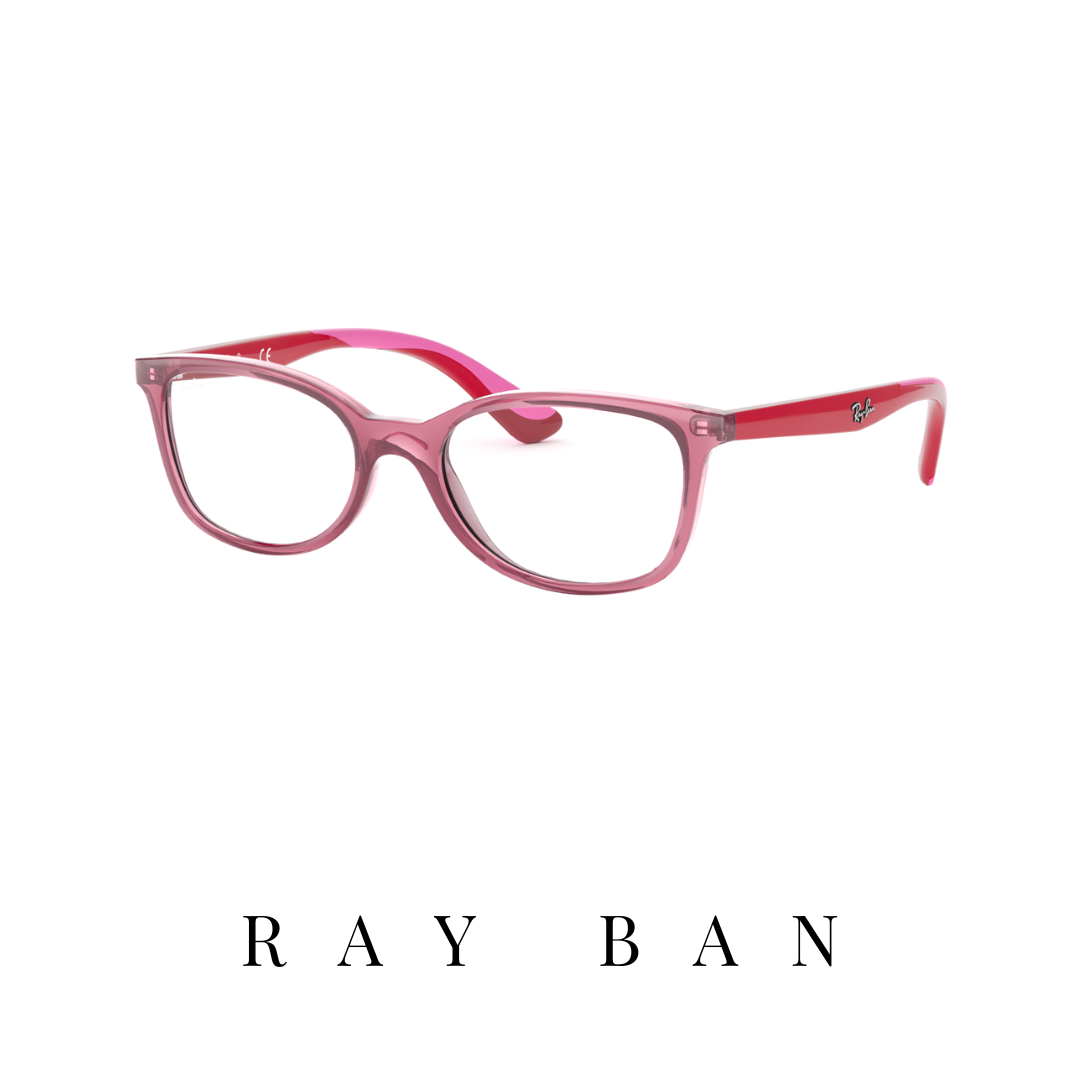 Ray Ban Eyewear - Junior - Mini - Transparent Red