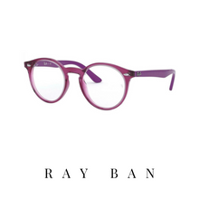 Ray Ban Eyewear - Junior - Round - Transparent Fuxia