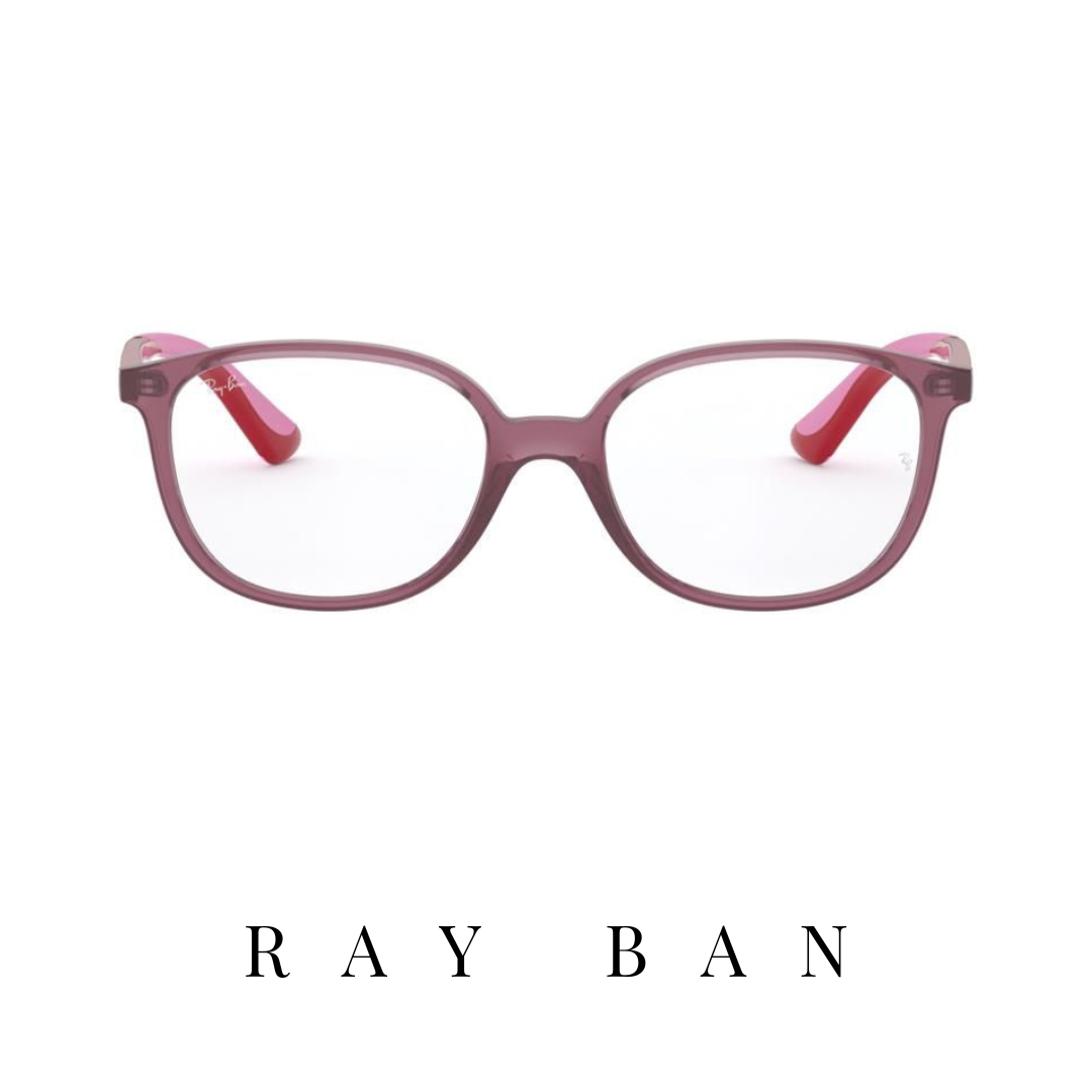 Ray Ban Eyewear - Junior - Transparent Red