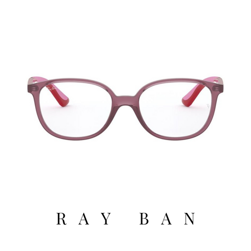 Ray Ban Eyewear - Junior - Transparent Red