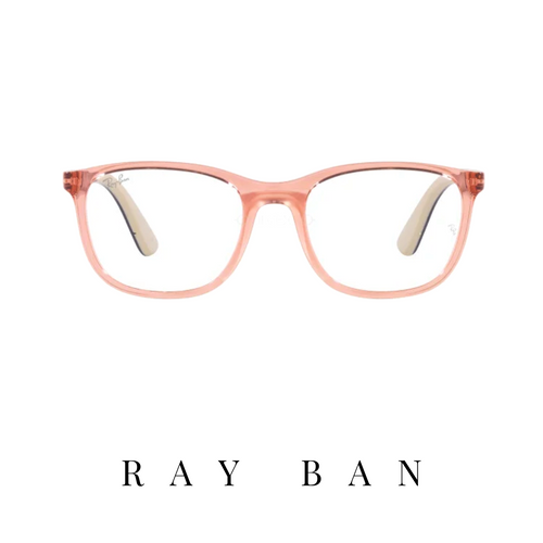 Ray Ban Eyewear - Junior - Transparent Pink/Rubber Cream