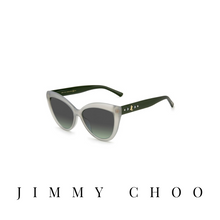 Jimmy Choo - 'Sinnie' - Grey-Green