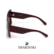 Swarovski - Oversized - Burgundy