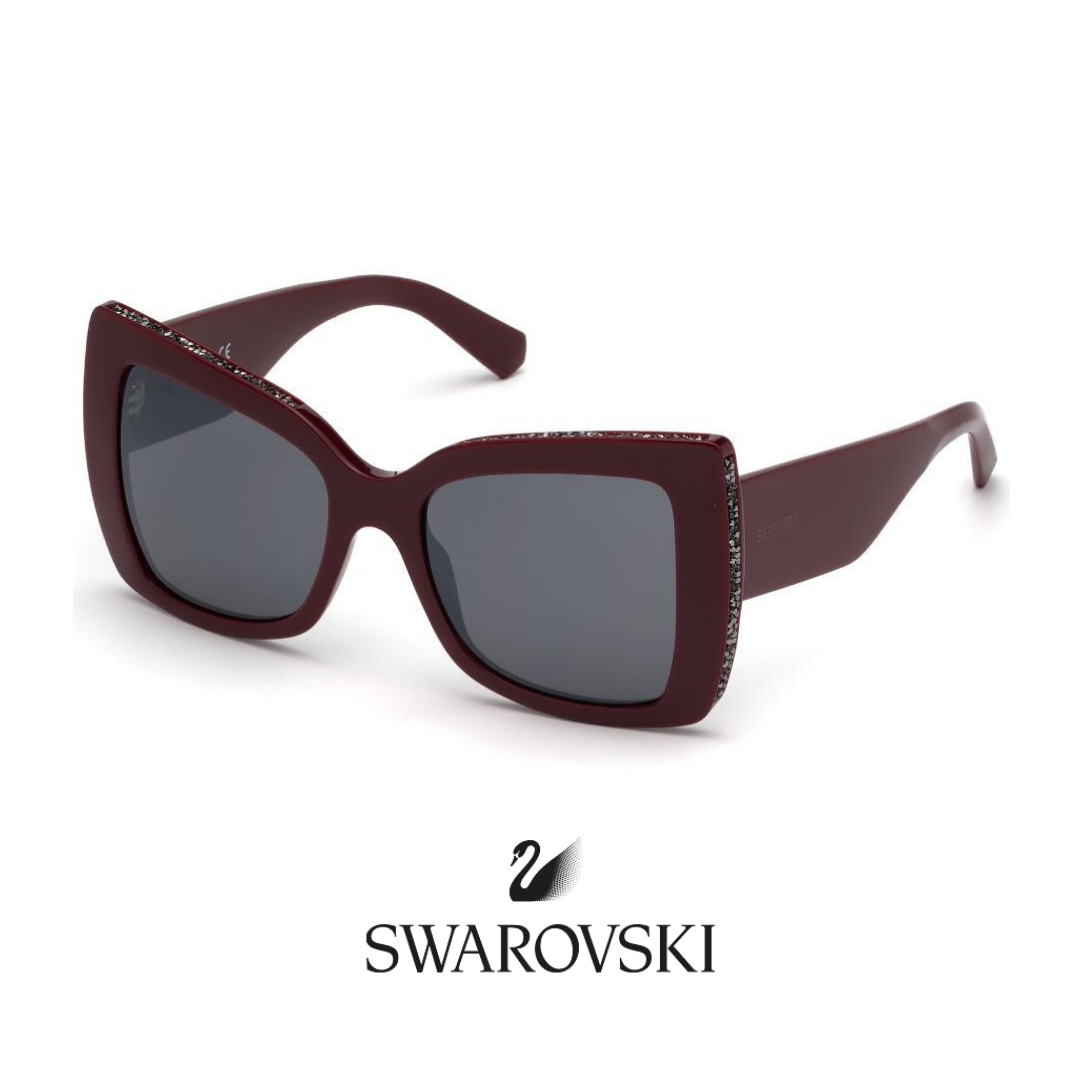 Swarovski - Oversized - Burgundy