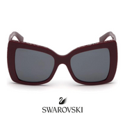 Swarovski - Oversized - Burgundy