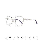 Swarovski Eyewear - Cat-Eye - Silver/Violet