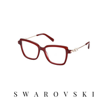 Swarovski Eyewear - Square - Burgundy/Rose-Gold