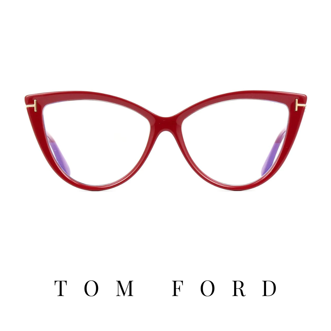 Tom Ford Eyewear - Oversized - Cat-Eye - Red