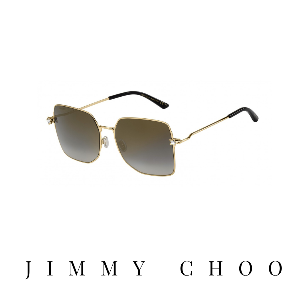 Jimmy Choo - 'Trisha' - Gold&Grey Gradient