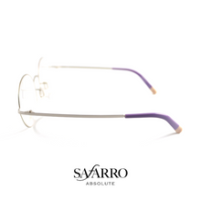 Safarro Eyewear - "Treviso" - Silver/Violet
