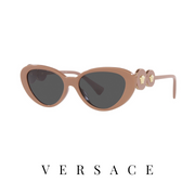 Versace - "Double Medusa Cat-Eye" - Beige