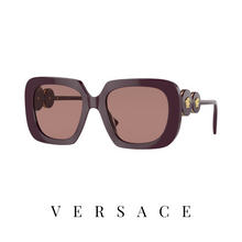 Versace - "Double Medusa Squared" - Burgundy