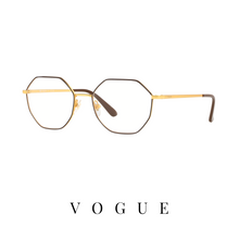 Vogue Eyewear - Octagonal - Brown/Gold