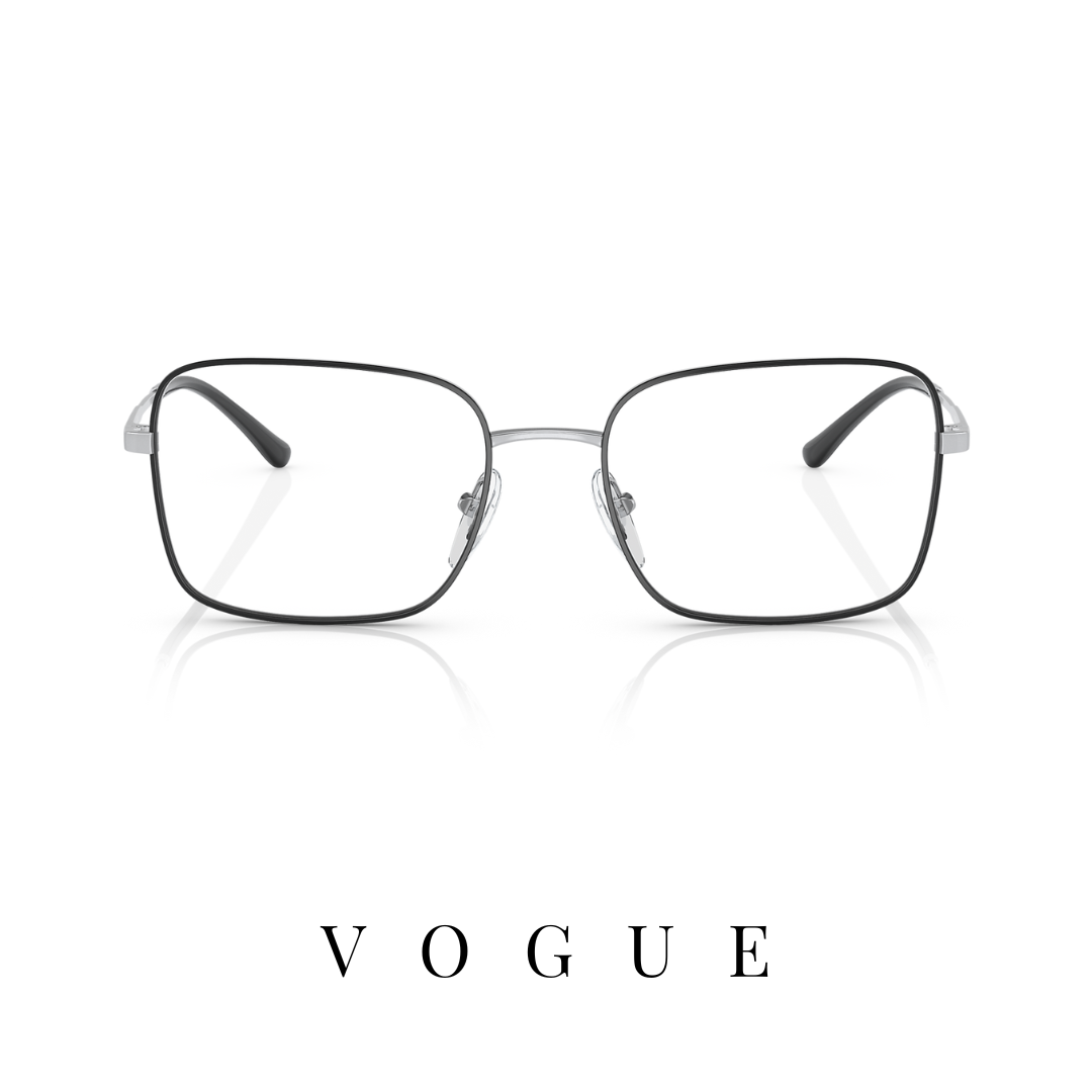 Vogue Eyewear - Retangle - Black/Silver