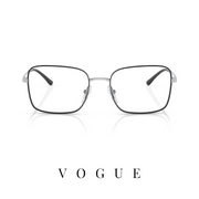 Vogue Eyewear - Retangle - Black/Silver