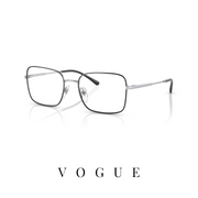 Vogue Eyewear - Retangle - Black/Silver