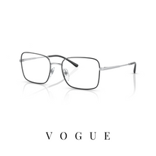 Vogue Eyewear - Retangle - Black/Silver
