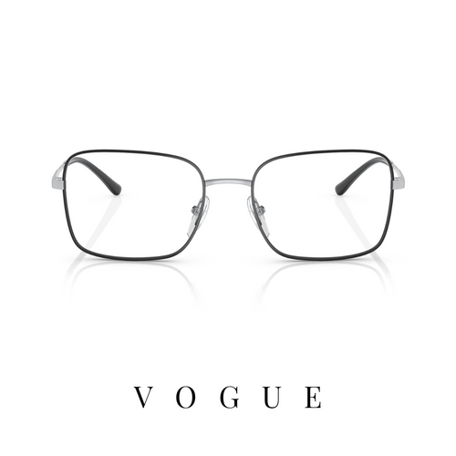 Vogue Eyewear - Retangle - Black/Silver