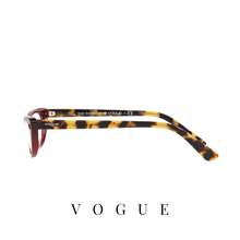 Vogue Eyewear - Mini Cat-Eye - Transparent Red/Tortoiseshell