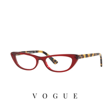 Vogue Eyewear - Mini Cat-Eye - Transparent Red/Tortoiseshell