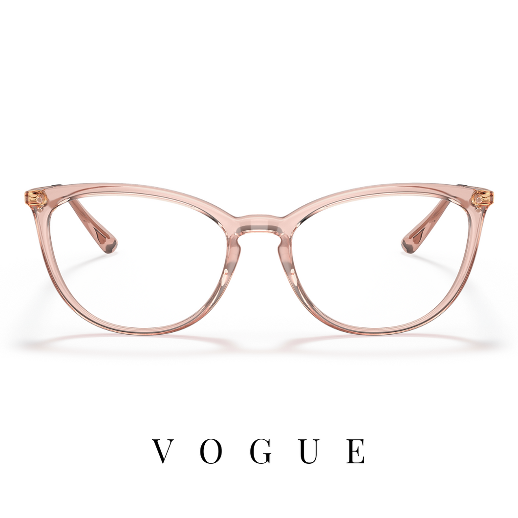 Vogue Eyewear - Cat-Eye - Transparent Pink/Rose-Gold