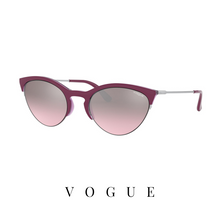 Vogue - Mini Cat-Eye - Cyclamen/Silver