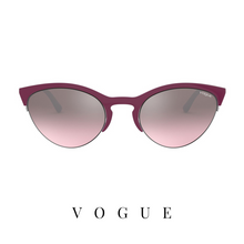 Vogue - Mini Cat-Eye - Cyclamen/Silver