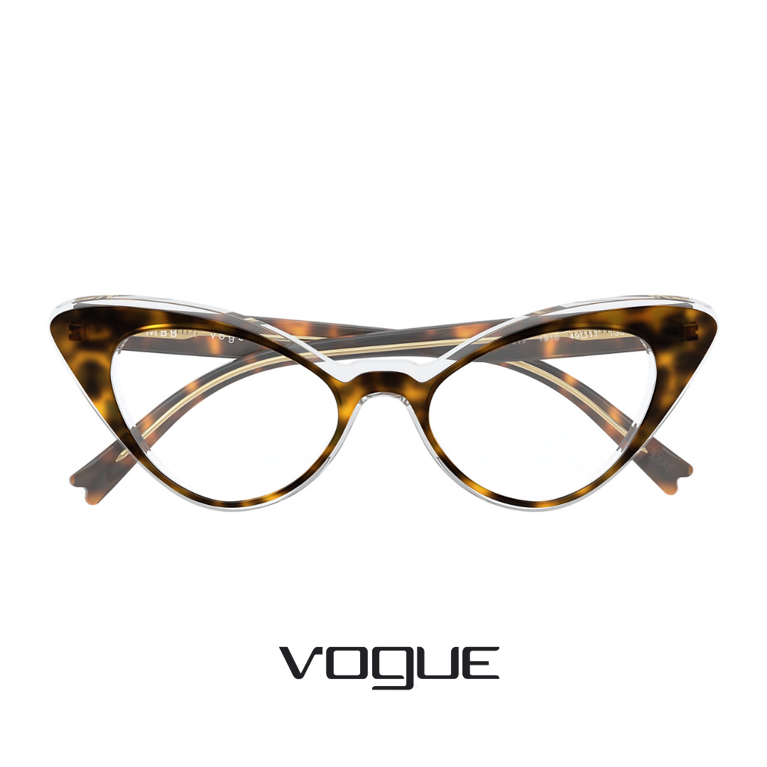 Vogue Eyewear - Cat-Eye - Havana/Transparent
