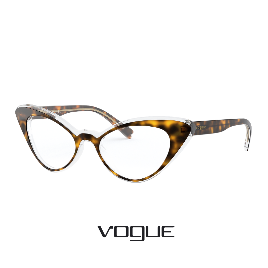 Vogue Eyewear - Cat-Eye - Havana/Transparent